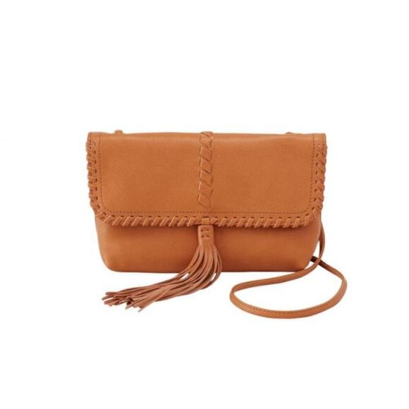Hobo International Bramble Crossbody Leather Color-Whiskey - Picture 1 of 12